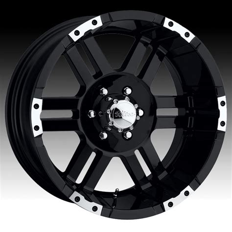 Ultra 247b 247 248b 248 Thunder Black W Machined Custom Rims Wheels
