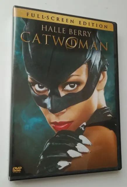 Halle Berry Catwoman Dvd Full Screen Edition 649 Picclick
