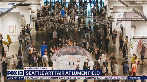 Seattle Art Fair At Lumen Field Happening This Weekend Fox 13 Seattle