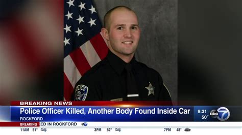 Rockford Police Officer Killed After Traffic Stop Youtube