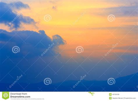 Cloudscape Stock Image Image Of Beach Evening Dramatic 43759169