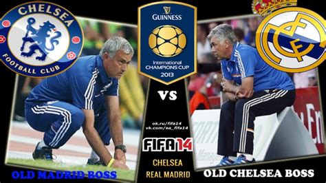 Real madrid vs chelsea highlights & full match uefa champions league date: Mourinho vs Ancelotti 07/08/2013 Chelsea vs Real Madrid Final International Campions Cup ...