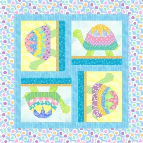 Quilt Block Turtle Quilt Paper Piecing Quilts Quilt Patterns