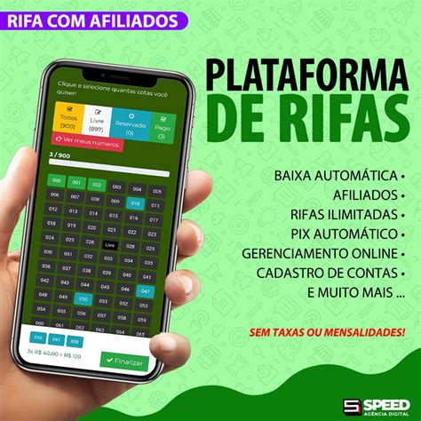 Plataforma De Rifa Com Afiliados Agência Speed