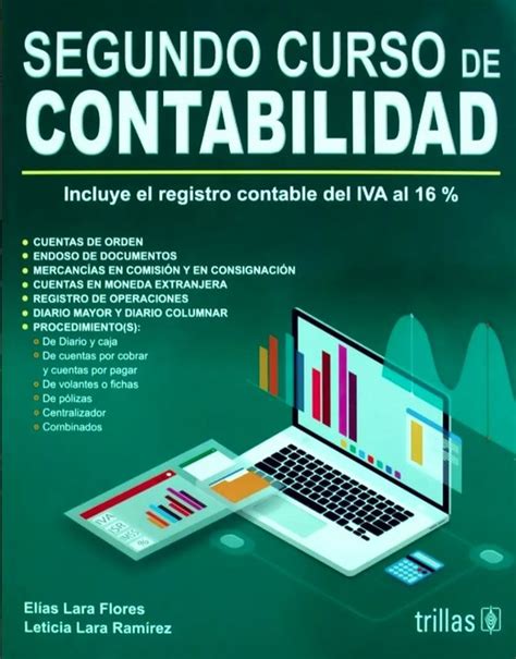 Segundo Curso De Contabilidad Lara Flores Elias Libro En Papel