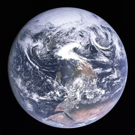 September — Blue Marble Earth From Space Aldo Leopold Nature Center