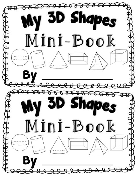 Kindergarten 3d Shapes Worksheets Printables Free Printable Worksheet