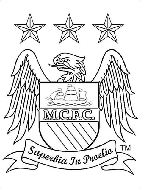 Dibujos De Manchester City Football Club Para Colorear Para Colorear Pintar E Imprimir