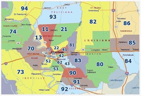 Mls Area Map Rent Baton Rouge