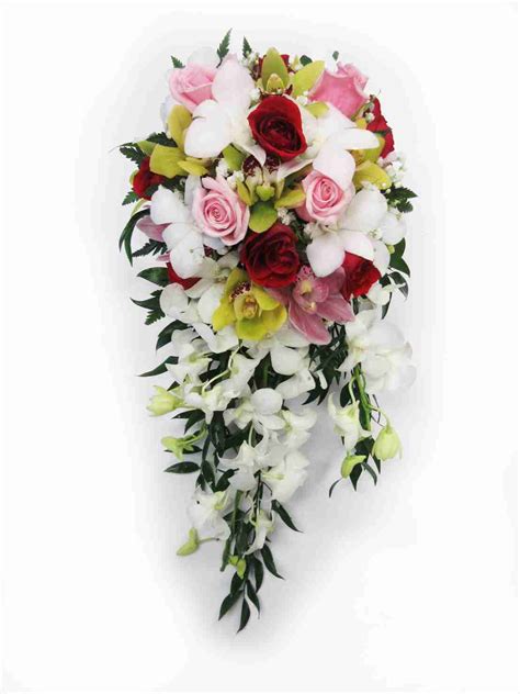 How To Make A Cascading Wedding Bouquet With Silk Flowers Best Flower