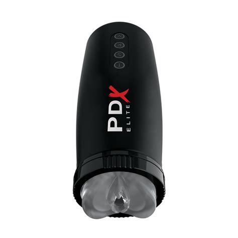Buy The Pdx Elite Deluxe Mega Bator 10 Function Hands Free Masturbator With Base Pipedream Toys