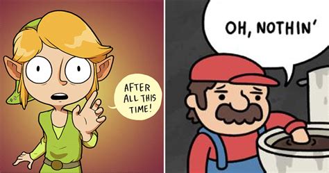 24 Hilarious Nintendo Comics Thatll Make Gamers Say “same”