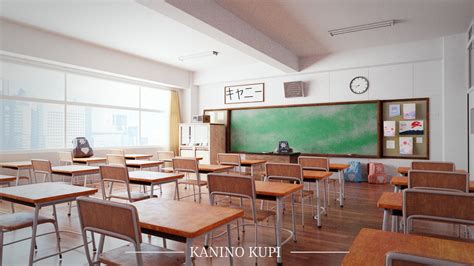 Artstation Japanese Classroom