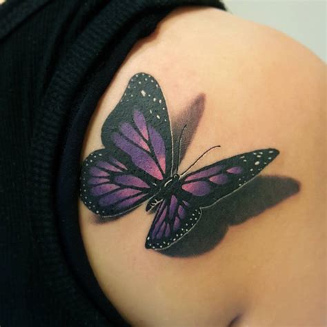 Top 61 Best Purple Butterfly Tattoo Ideas 2021 Inspiration Guide