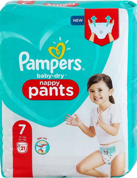 Pampers Baby Dry Nappy Pants Gr 7 17 Kg ️ Online Von Dm Wogibtswasat