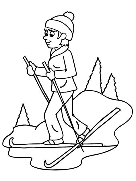 Bojanke Za Decu Skijanje