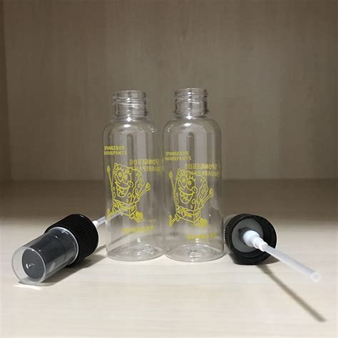 50 ML Pet Plastic Bottle With Sprayer