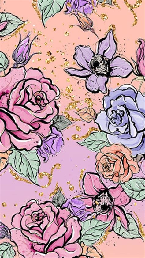 Pinterest Enchantedinpink ♡♡♡ Flowery Wallpaper Flower Phone