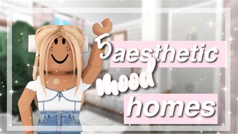Roblox Welcome To Bloxburg 5 Aesthetic Mood Homes Youtube