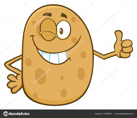 Potato Cartoon Character Stock Illustration By ©hittoon 141920760