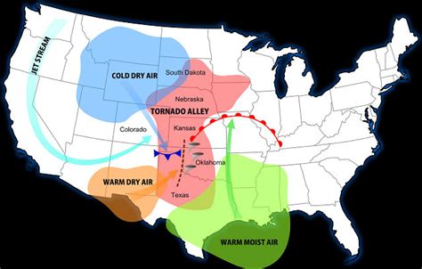 Many maps are somewhat static, fixed to newspaper or some other lasting moderate, where as. Tornado Alley, Tornado Facts, And How They Form - Modern Survival Blog