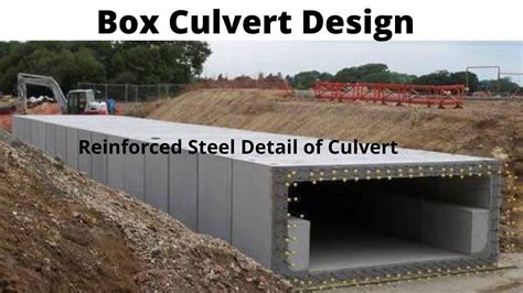 Design Of Culvert Reinforcement Details Of Culvert Box Culvert