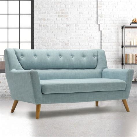 So much fun to take something you like and create something you love! Lambeth 3 Seater Duck Egg Blue Fabric Sofa | Arredamento ...