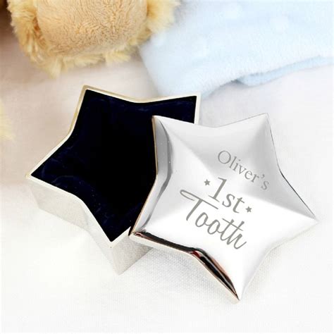 St Tooth Personalised Trinket Box By Oli Zo Notonthehighstreet Com