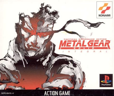 Metal Gear Solid Integral Psx Cover