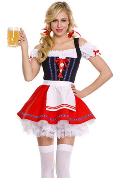 Plus Size M Xl Women Adult Halloween Costumes Cosplay Maid Uniforms