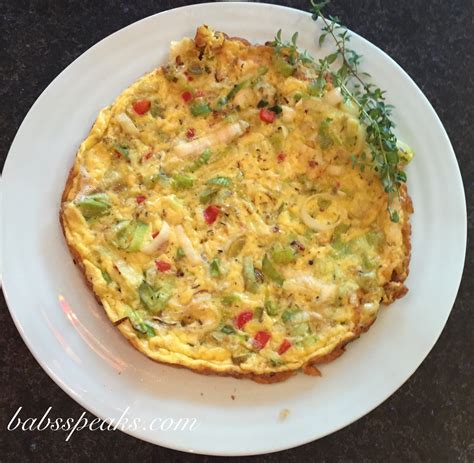 Leeks And Cheddar Cheese Frittata Babs Speaks Food