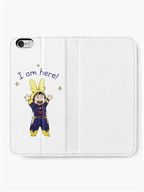Funny Little Deku I Am Here Iphone Wallet By Sellomico Redbubble