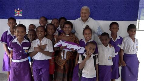 Fijian Prime Minister Commissions The Teachers Quarters At Navuakece