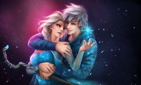Jack And Elsa Elsa Jack Frost Photo Fanpop