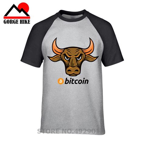 Have you ever been looking for quality bitcoin merchandise? Golden Bull animal print Bitcoin T Shirts Men Crypto Coin Cryptocurrency Binary Bitcoin T shirt ...