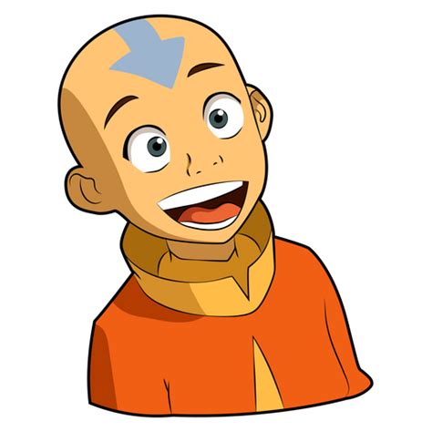 Avatar The Last Airbender Aang Sticker Sticker Mania