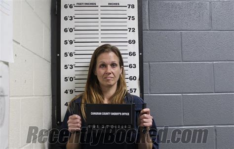 Recent Booking Mugshot For Stephanie Ann Weir In Canadian County Oklahoma