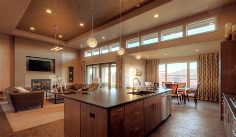 Open Floor Plans Ranch Square Kitchen Layout