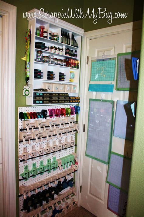 Craft Room Storage Storing Punches And Cricut Mats