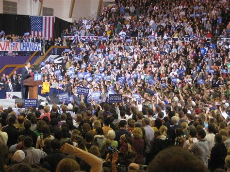 Obama And Rally Crowd Renee Flickr