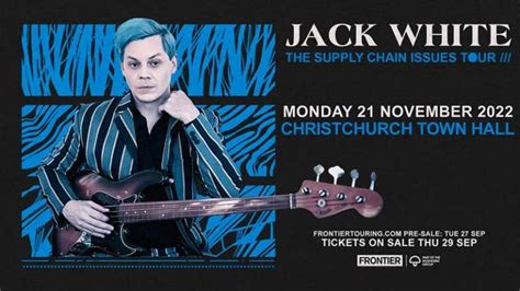 Jack White Announces One Off New Zealand Concert The Music Universe