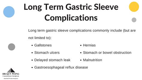 Understanding Gastric Sleeve Complications Early And Long Term