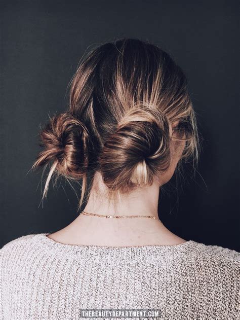 79 Stylish And Chic How To Do A Half Up Messy Bun With Thin Hair For