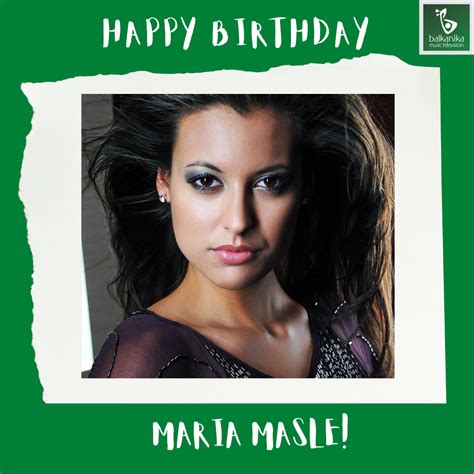 Happy Birthday Maria Masle Balkanika Music Television
