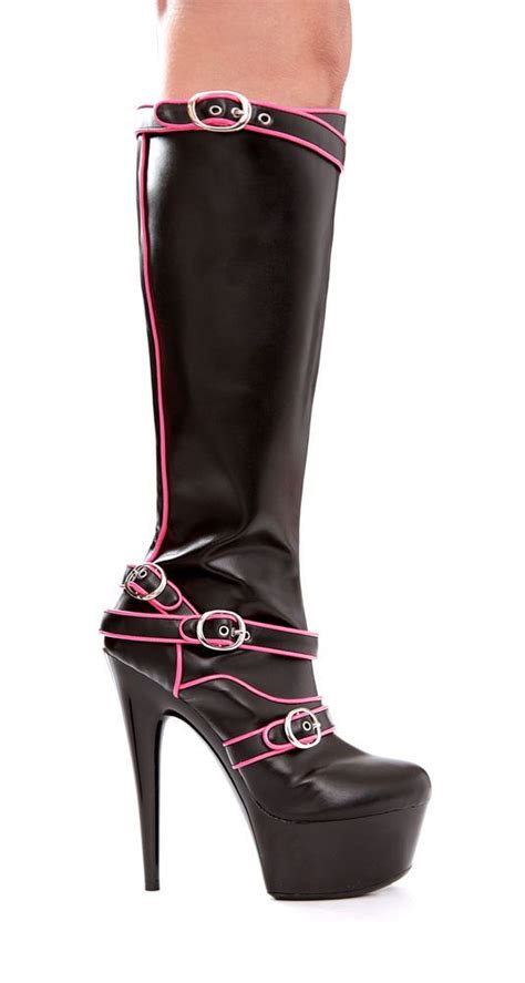 Famous Pink Knee High Platform Boots Ideas Melumibeautycloud