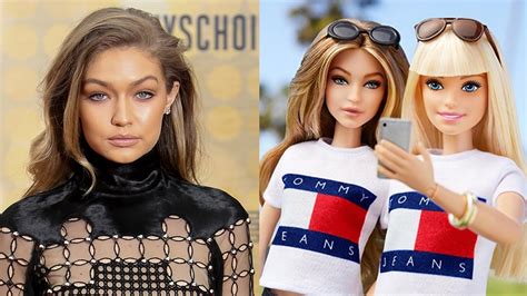 gigi hadid gets own barbie doll and it s spot on youtube