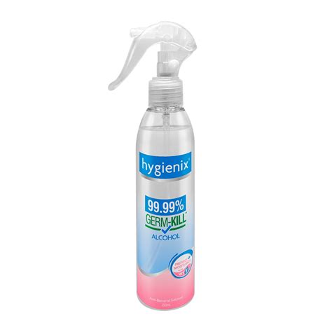 Hygienix Alcohol Moisturizer Trigger Spray 250ml Watsons Philippines