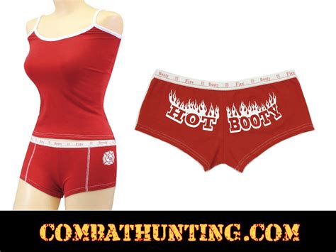 3972 Red Firefighter Hot Booty Booty Shorts Womens Shorts And Skirts