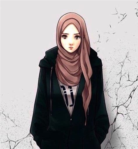 18 Cute Muslim Girl Drawing Info Spesial