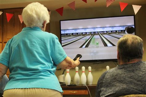 Wii Sports Bowling Tradition Continues On At Waterford Senior Living